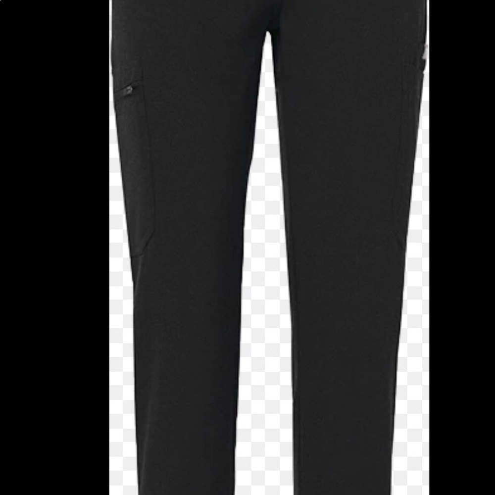 Yolas black figs scrubs xl